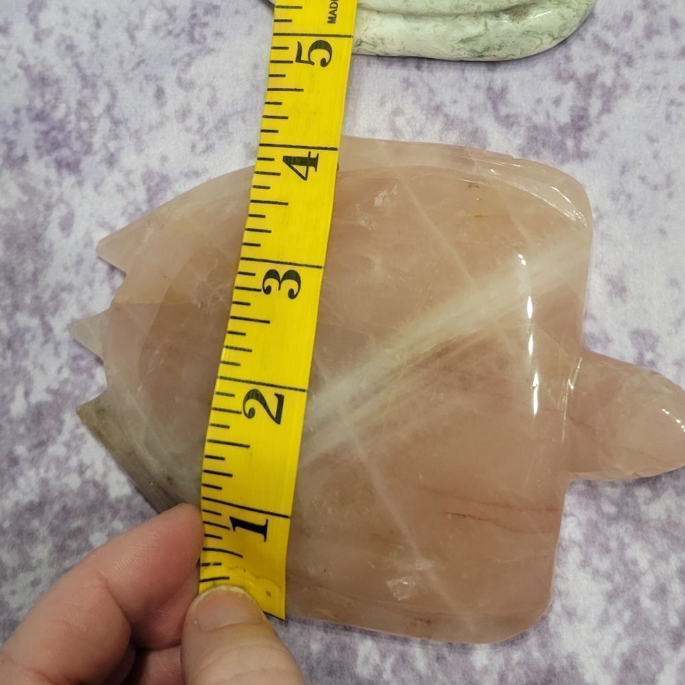 Rose Quartz Sea Turtle - Picture 4 of 5